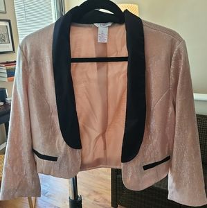 Candie's Blush Sequin Blazer